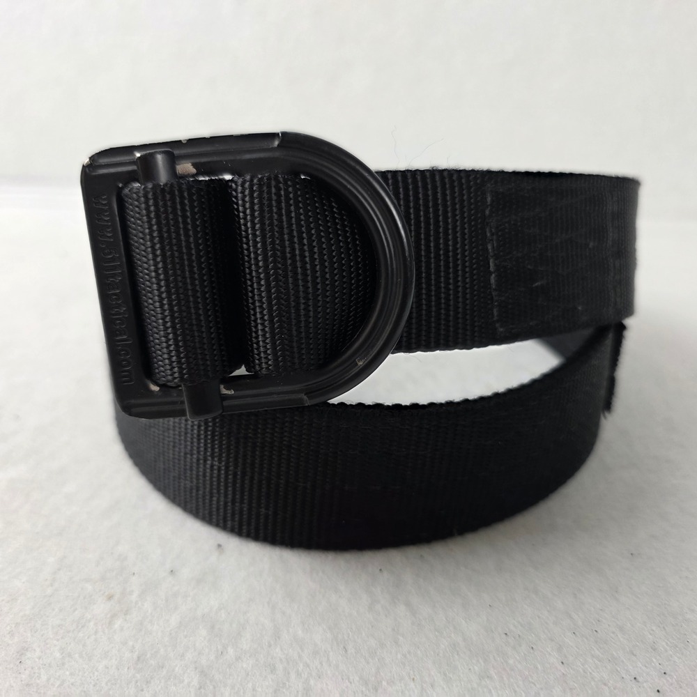 5.11 Tactical Series Mens Black Nylon Operator Belt 1.75 Inch Style 59409 Large